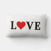 LOVEシンプルミニマエレガントリスト ランバークッション (裏面)