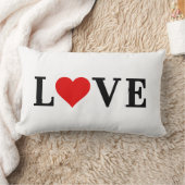 LOVEシンプルミニマエレガントリスト ランバークッション (ブランケット)
