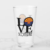 LOVEスコッツデールアリゾナ タンブラーグラス (裏面)