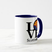 LOVEスコッツデールアリゾナ マグカップ (正面右)