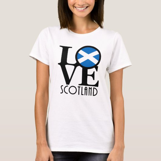 LOVEスコットランド Tシャツ (正面)