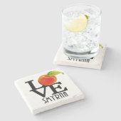 LOVEスミルナグルジア ストーンコースター (横)