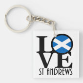 LOVEセントアンドリューズスコットランド キーホルダー (正面)