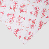 LOVEティッシュペーパー10インチx 15インチ 薄葉紙 (詳細)