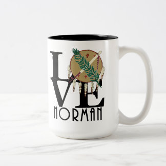 LOVEノーマンオクラホマ15oz ツートーンマグカップ