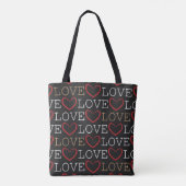 LOVEハートトートバッグ トートバッグ (裏面)