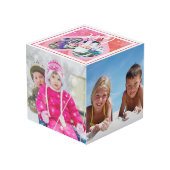 LOVEハートフォトフレーム(5枚) フォトキューブ (裏面アングル)