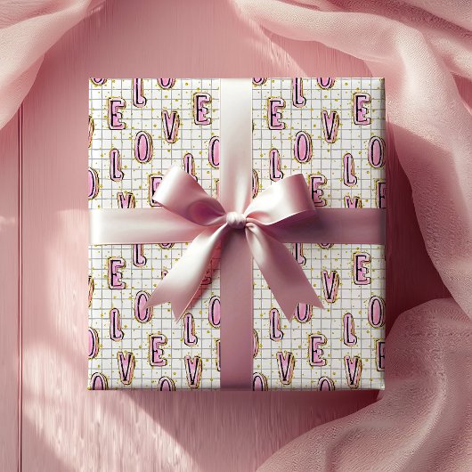 LOVEバレンタインデー ラッピングペーパー