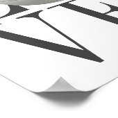 LOVEバレーボールのポスター ポスター (角)