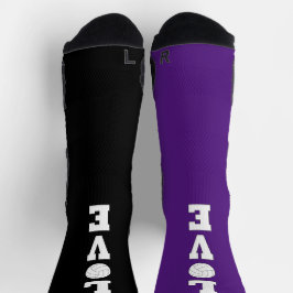 LOVEバレーボール選手のチームカスタムカラーズスポーツ ソックス