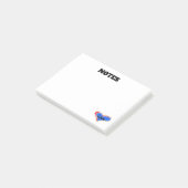 LOVEパーソナライズされたハートポストイットノート ポストイット (アングル)