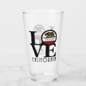 LOVEフェルトンカリフォルニア タンブラーグラス (裏面)