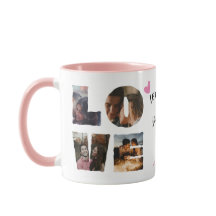 LOVEフォトコラージュパーソナライズされたバレンタインデー