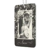 LOVEフォトパーソナライズされたカー カーエアーフレッシュナー (左)