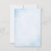 LOVEフラ航海のグプログラムクラウドブルー 招待状 (裏面)