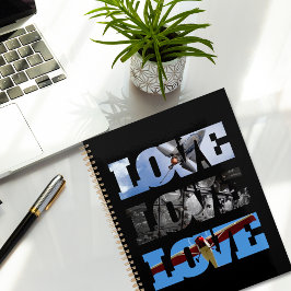 LOVEフレームの飛行機の写真、航空シンプル プランナー手帳