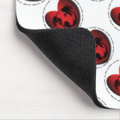 loveブルドッグハート マウスパッド (コーナー)