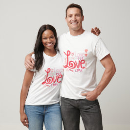LOVEホワイトTシャツ Tシャツ