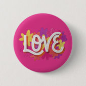 LOVEボタン 缶バッジ (正面)
