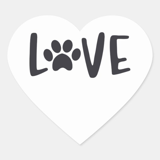 LOVEポーキーチェーン ハートシール (正面)