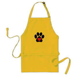 LOVEポープリント スタンダードエプロン