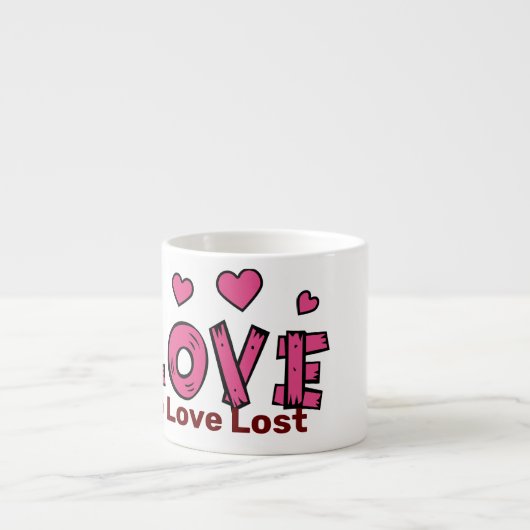 LOVEマグカップ エスプレッソカップ (正面)
