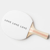 LOVEミニマモダンリスト 卓球ラケット (横)