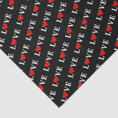 LOVEモダントレンディー白黒 薄葉紙 (詳細)