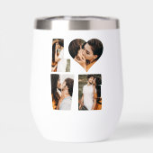 LOVEモダンハートフォトインスタグラムバレンタインデー (背面)