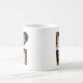 LOVEモダンハートフォトインスタグラムバレンタインデー コーヒーマグカップ (中央)