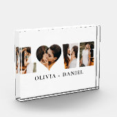 LOVEモダンハートフォトインスタグラムバレンタインデー フォトブロック (左)