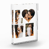 LOVEモダンハートフォトインスタグラムバレンタインデー フォトブロック (左)