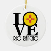 LOVEリオランチョ セラミックオーナメント (正面)