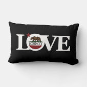 LOVEロムピコカリフォルニア ランバークッション (裏面)