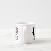 LOVEロンドン（イギリス国旗） エスプレッソカップ (裏面)