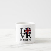 LOVEロンドン（イギリス国旗） エスプレッソカップ (正面)