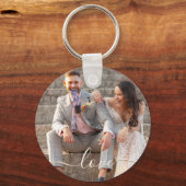 LOVE写真 キーホルダー (正面)