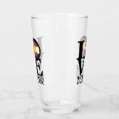 LOVE大きい石コロラド タンブラーグラス (左)