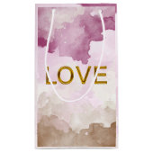 'LOVE'抱き枕（サイズ小） スモールペーパーバッグ (裏面)