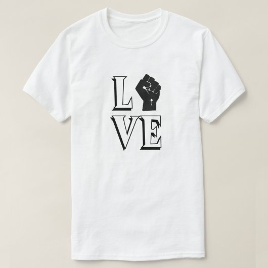 LOVE拳Tシャツ Tシャツ (デザイン正面)