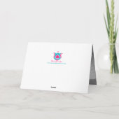 LOVE書道水彩バレンタインデーの写真 シーズンカード (裏面)