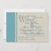 Love海サイド結婚アンカー 招待状 (正面)