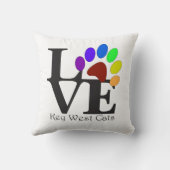LOVE鍵西猫枕 クッション (裏面)