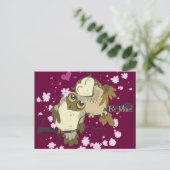 love鳥～はがき ポストカード (スタンド正面)