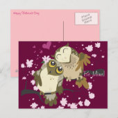 love鳥～はがき ポストカード (正面/裏面)