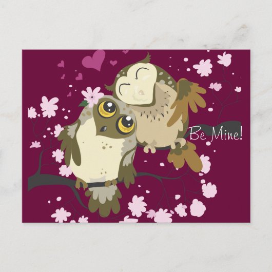 love鳥～はがき ポストカード (正面)