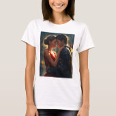 Love – かわいいカップルTシャツ Tシャツ (正面)