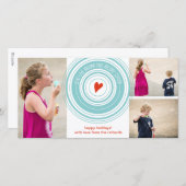 Love のまわりに x3の送信 シーズンカード (正面/裏面)