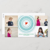 Love のまわりに x4の送信 シーズンカード (正面/裏面)