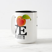 LOVE アトランタ ジョージア州 450ml ツートーンマグカップ (正面左)